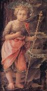 Fra Filippo Lippi Details of The Adoration of the Infant Jesus oil painting artist